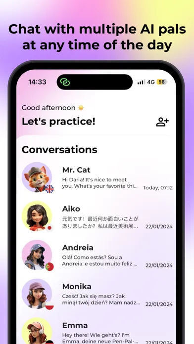 NativePal－AI Language Learning Ekran Görüntüleri