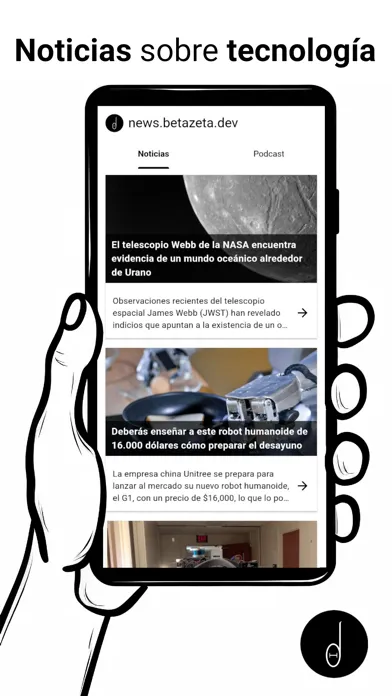 Tangkapan skrin BetaZetaNews-Lo último en Tech