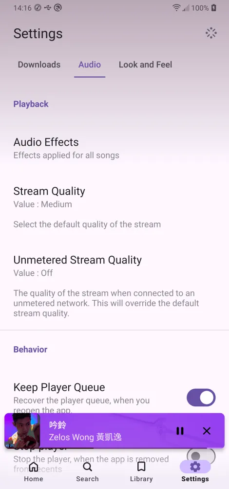 Echo Music Screenshots
