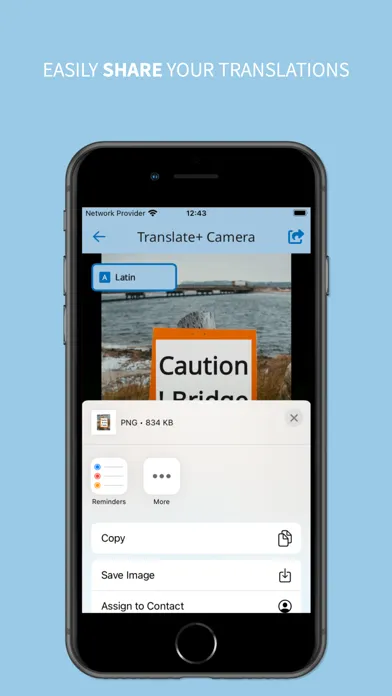 Tangkapan layar Translate+ Offline Translation
