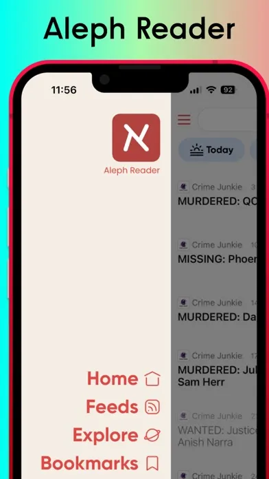 Aleph Reader Screenshots