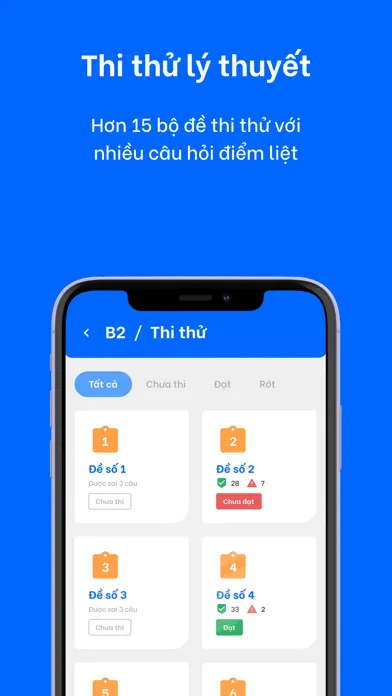 Ôn GPLX 120 Mô Phỏng & 600 Câu應用截圖