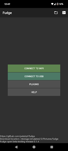 Fudge: Connect to Fuji Cameras Screenshots1