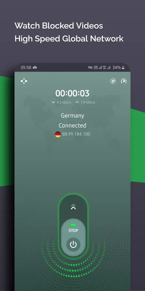 Darwin VPN Screenshots