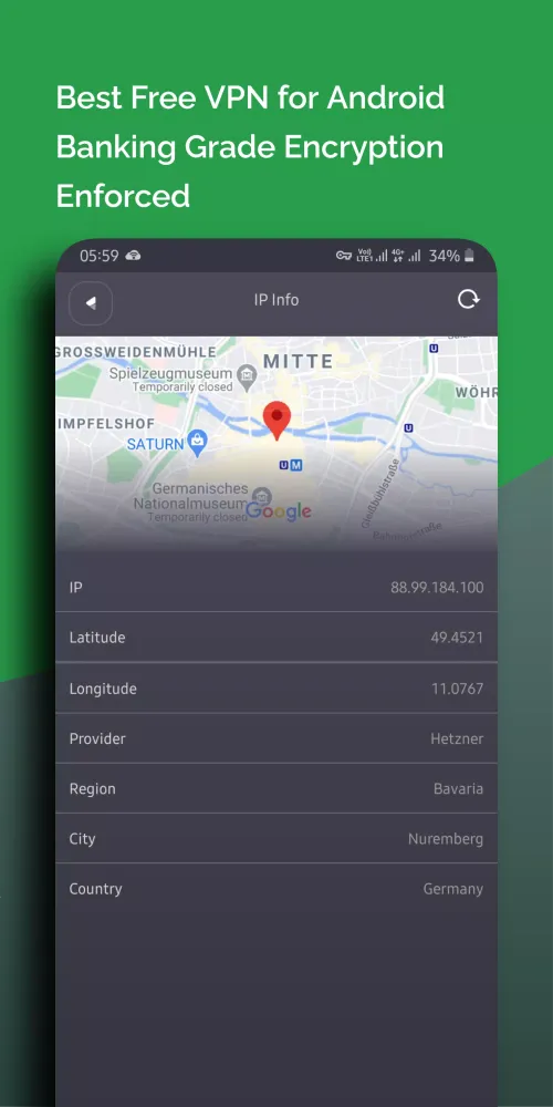 Darwin VPN Screenshots