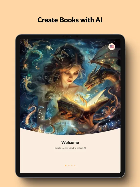 Book AI: Story Generator iPad  스크린샷