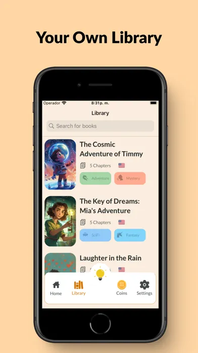 Book AI: Story Generator 스크린샷