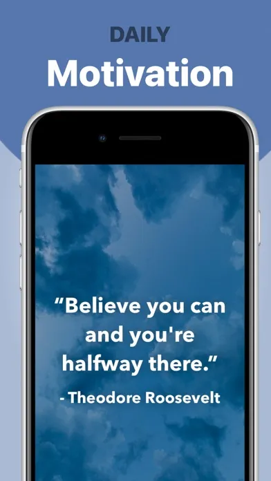 Capturas de pantalla de Quotaholic - Daily Motivation
