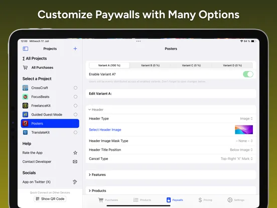 Скриншоты FreemiumKit: In-App Purchases iPad 