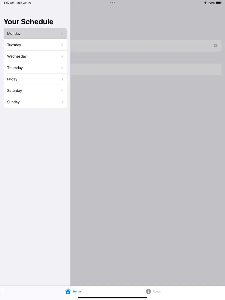 تصاویر Schedules - Manage your time iPad 