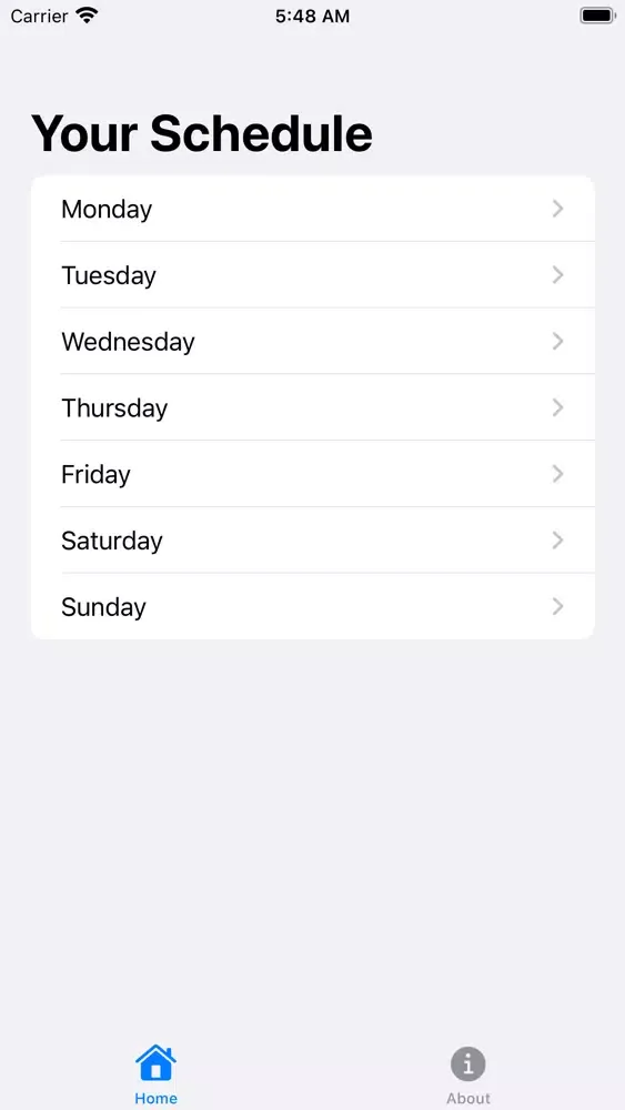 تصاویر Schedules - Manage your time