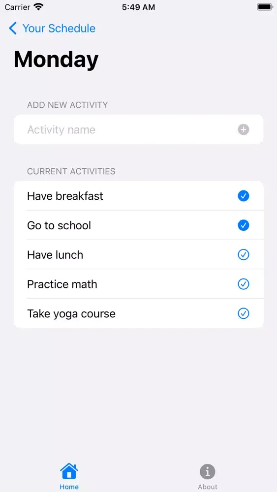 تصاویر Schedules - Manage your time