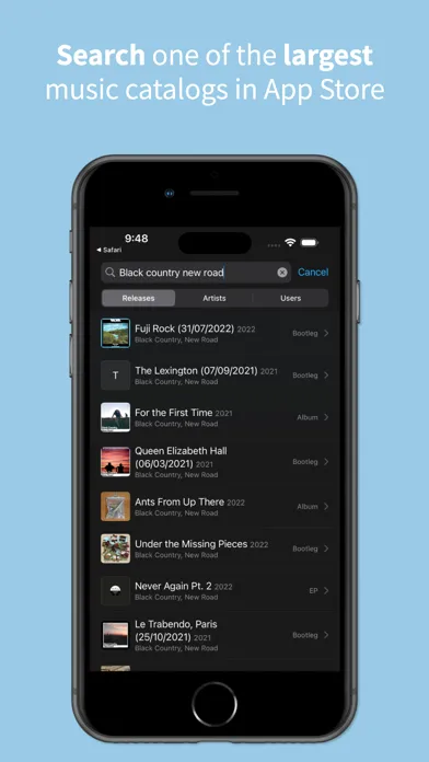 kora: Music Reviews & Ratings سکرین شاٹس