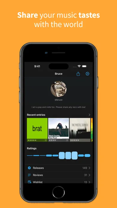 kora: Music Reviews & Ratings سکرین شاٹس