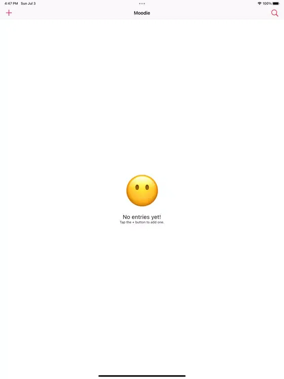 Moodie - Mood Tracking iPad 應用截圖