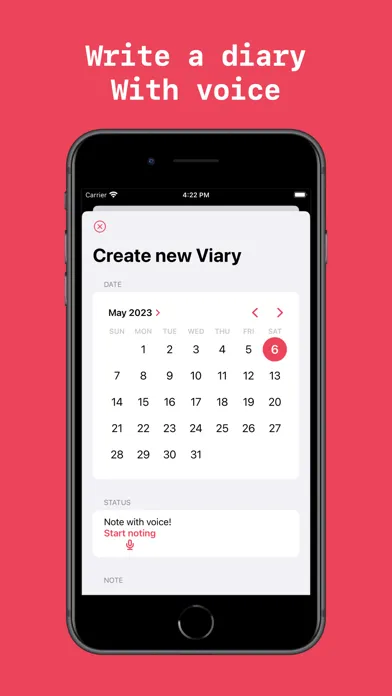 Viary ~Vocal Diary~ स्क्रीनशॉट