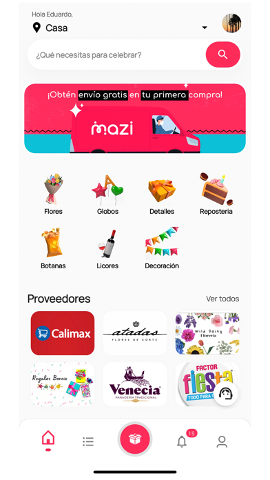 Tangkapan layar Mazi