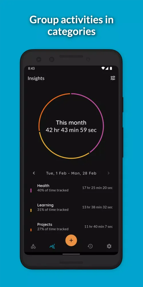 Timelog স্ক্রিনশট
