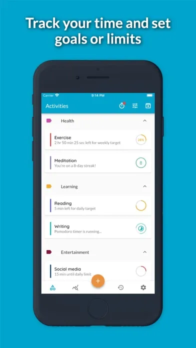 Simple Time Tracker - Timelog スクリーンショット