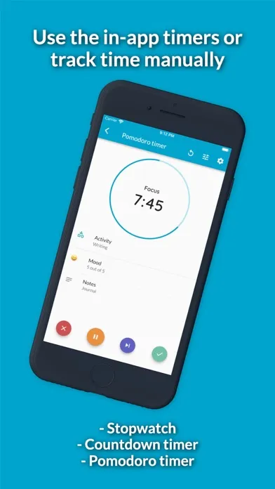 Simple Time Tracker - Timelog スクリーンショット