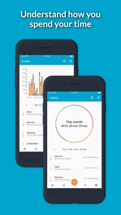Simple Time Tracker - Timelog スクリーンショット