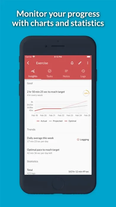 Simple Time Tracker - Timelog スクリーンショット