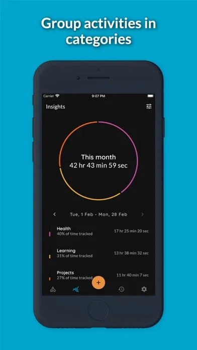 Simple Time Tracker - Timelog スクリーンショット