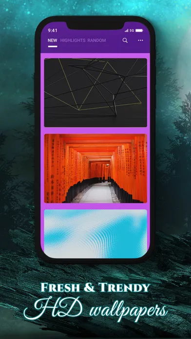 Tangkapan skrin Wallp.Art