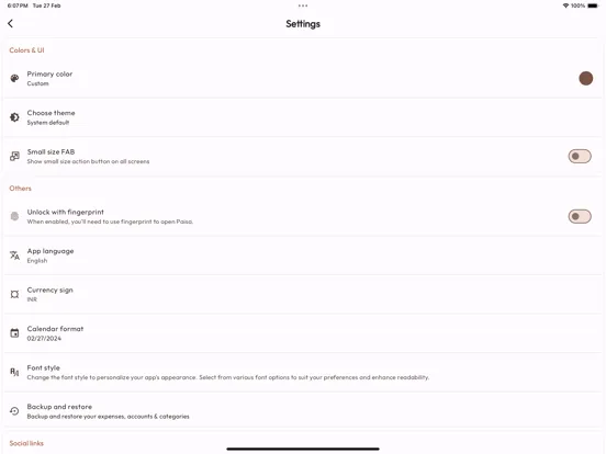 Paisa Expense & Budget Tracker iPad Screenshots