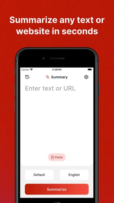 Summarizer - AI Text Summary Screenshots