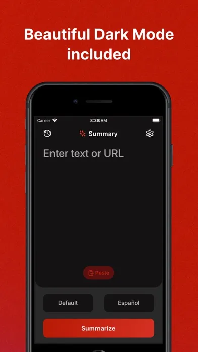 Summarizer - AI Text Summary Screenshots