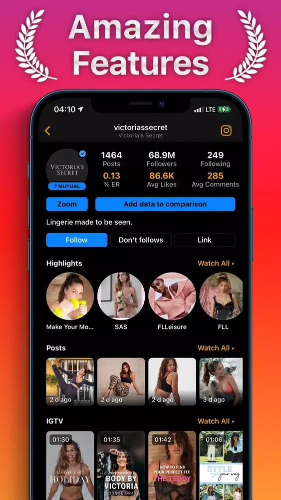 Instdown Story Ekran Görüntüleri