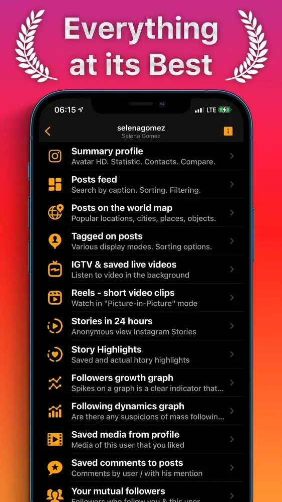 Instdown Story Ekran Görüntüleri