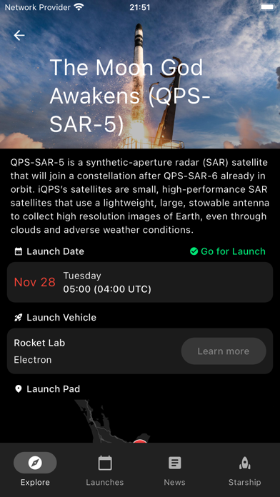 StarCat - Launch Tracker स्क्रीनशॉट