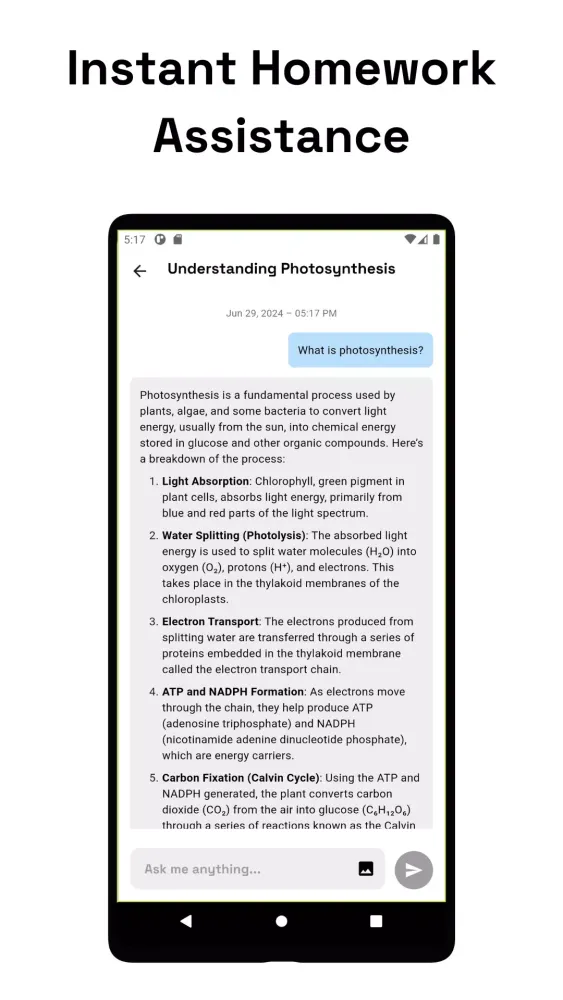 تصاویر Sara - AI Homework Helper