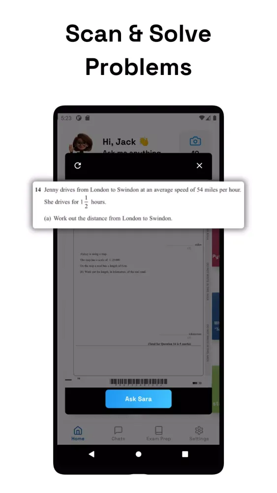 تصاویر Sara - AI Homework Helper