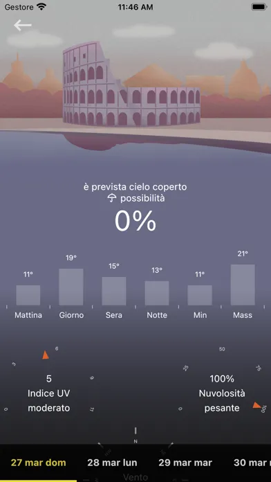 Rome Weather Forecast سکرین شاٹس