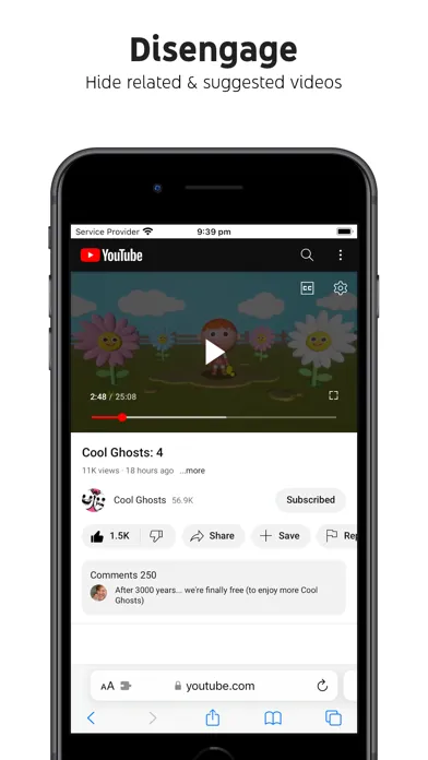 Screenshot di Control Panel for YouTube