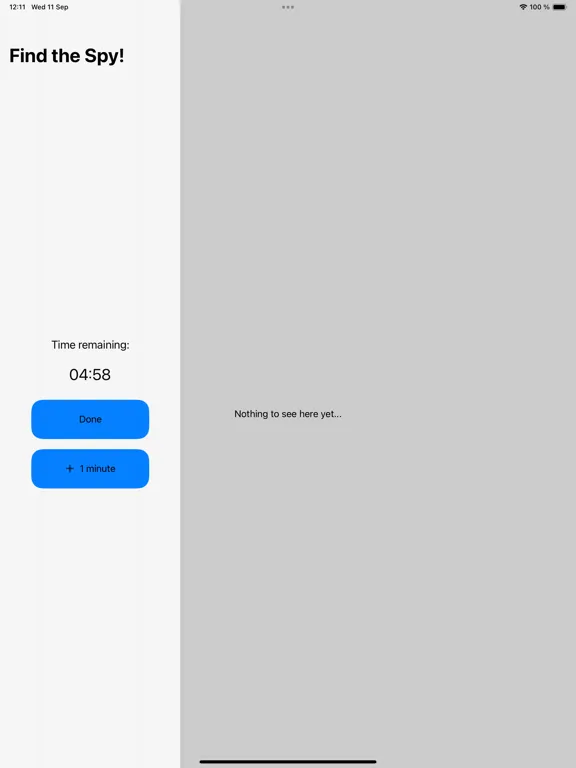 The Spy - mobile game iPad 應用截圖