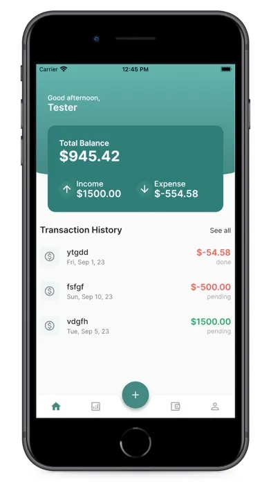 Financy App Screenshots