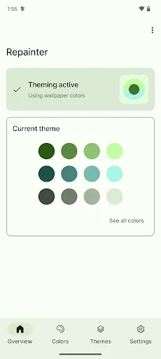 Repainter · dynamic themes应用截图