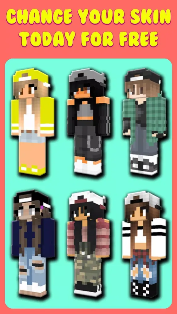 Zrzuty ekranu Cool Tomboy Skins for Girls
