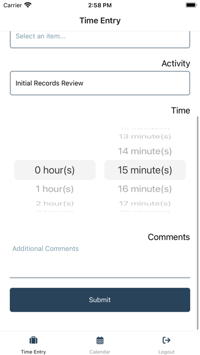 IMS Legal Services Screenshots