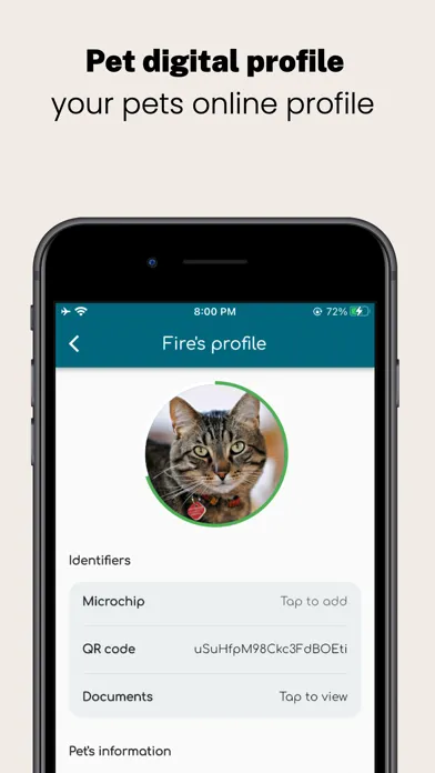 Zrzuty ekranu Pet Care: Knowing your pets