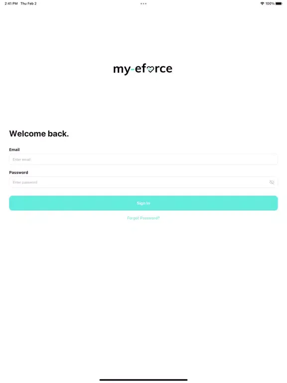 my-eforce iPad  سکرین شاٹس
