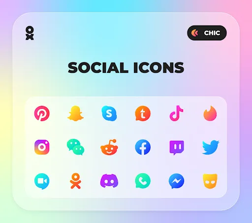 CHIC Icon Pack Screenshots