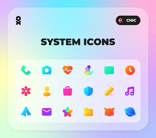 CHIC Icon Pack Screenshots
