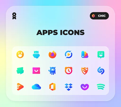 CHIC Icon Pack Screenshots