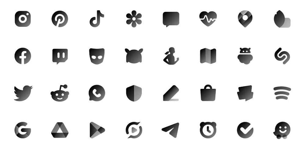 CHIC DARK Icon Pack