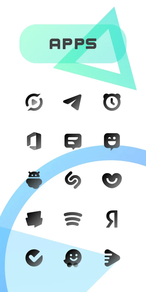 CHIC DARK Icon Pack-screenshot-4